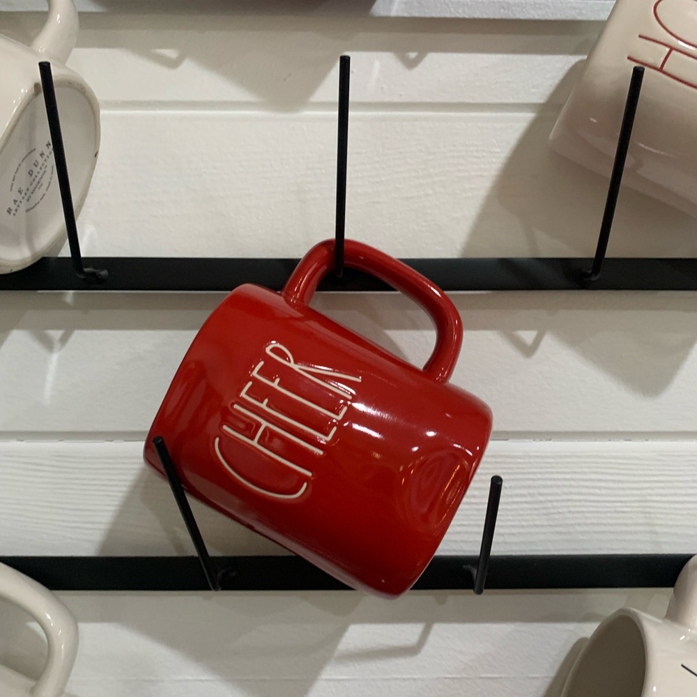 Rae Dunn red CHEER mug